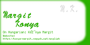 margit konya business card